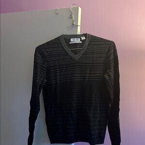 Boys  Black Striped Sweater